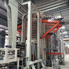 particle board machine production line